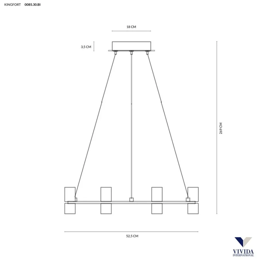 obrazek 3 Lampy wiszące z linii Kingfort