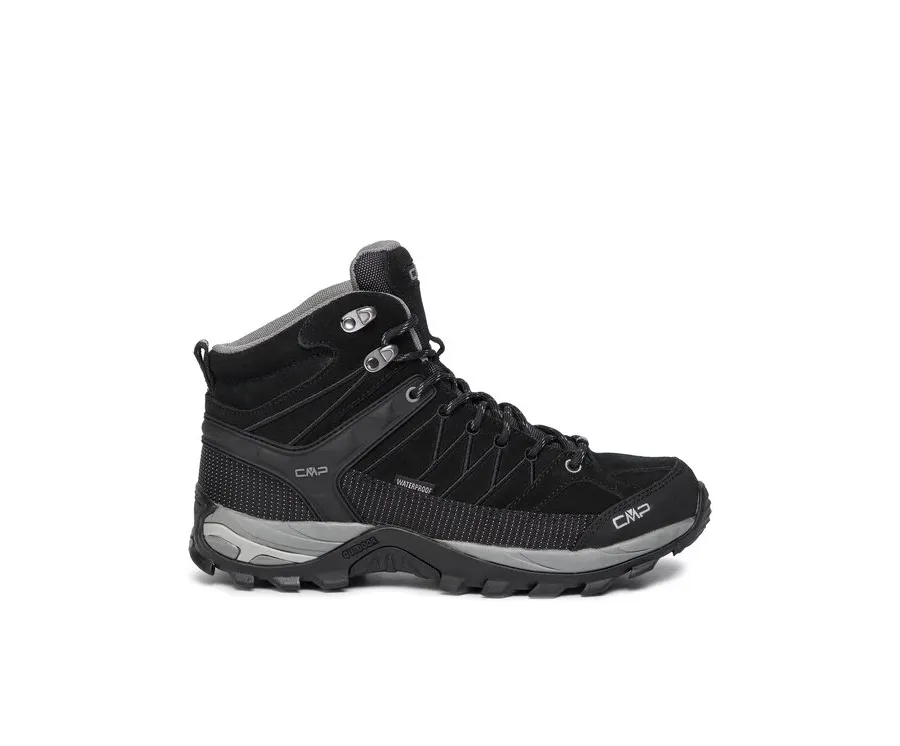 obrazek 1 CMP Trekkingi Rigel Mid Trekking Shoes Wp 3Q12947 Czarny