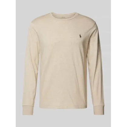 Zdjęcie Bluzka z długim rękawem o kroju regular fit z wyhaftowanym logo