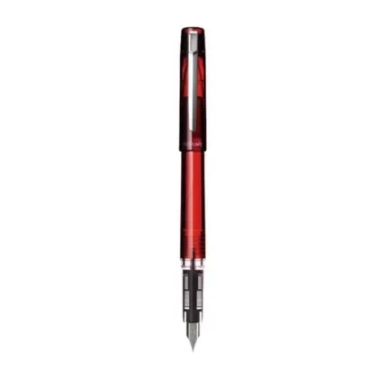Picture Platinum Prefounte Crimson Red fountain pen in a plastic package