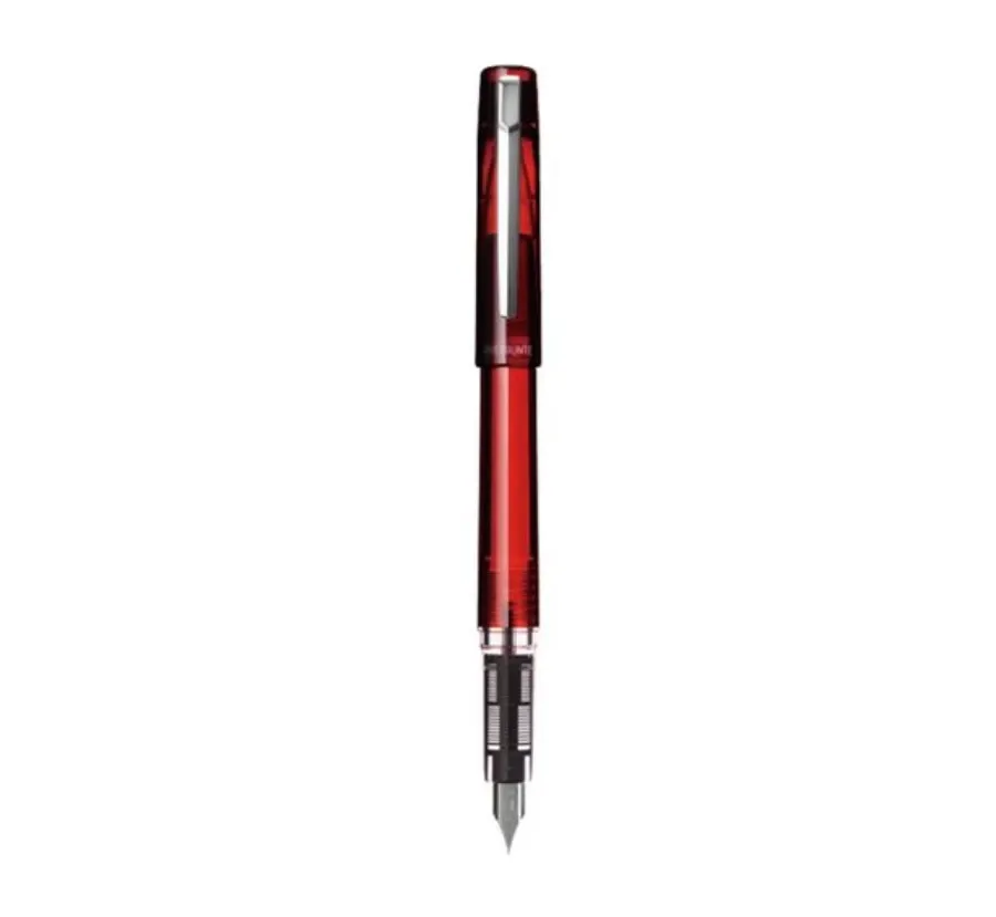 obrazek 1 Pióro wieczne Platinum Prefounte Crimson Red w plastikowym opakowaniu