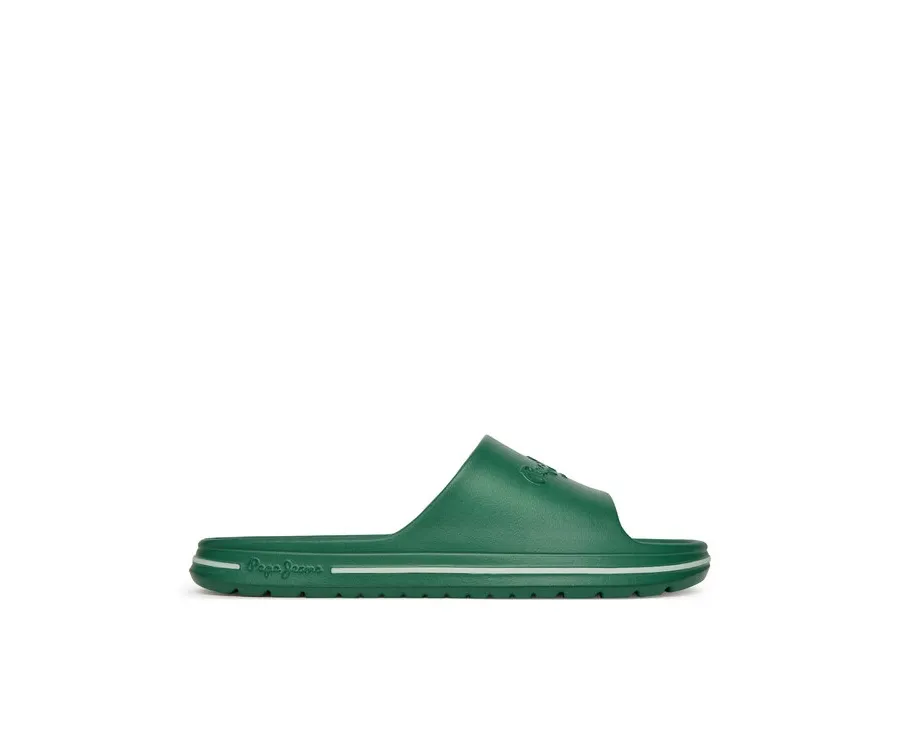 obrazek 1 Pepe Jeans Klapki Beach Slide M PMS70159 Zielony