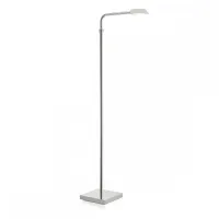 Zdjęcie Lampa podłogowa z chromowanego mosiądzu H.135xL.51xP.23 cm