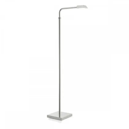 Zdjęcie Lampa podłogowa z chromowanego mosiądzu H.135xL.51xP.23 cm