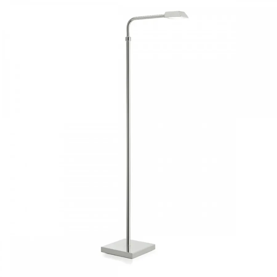 obrazek 1 Lampa podłogowa z chromowanego mosiądzu H.135xL.51xP.23 cm