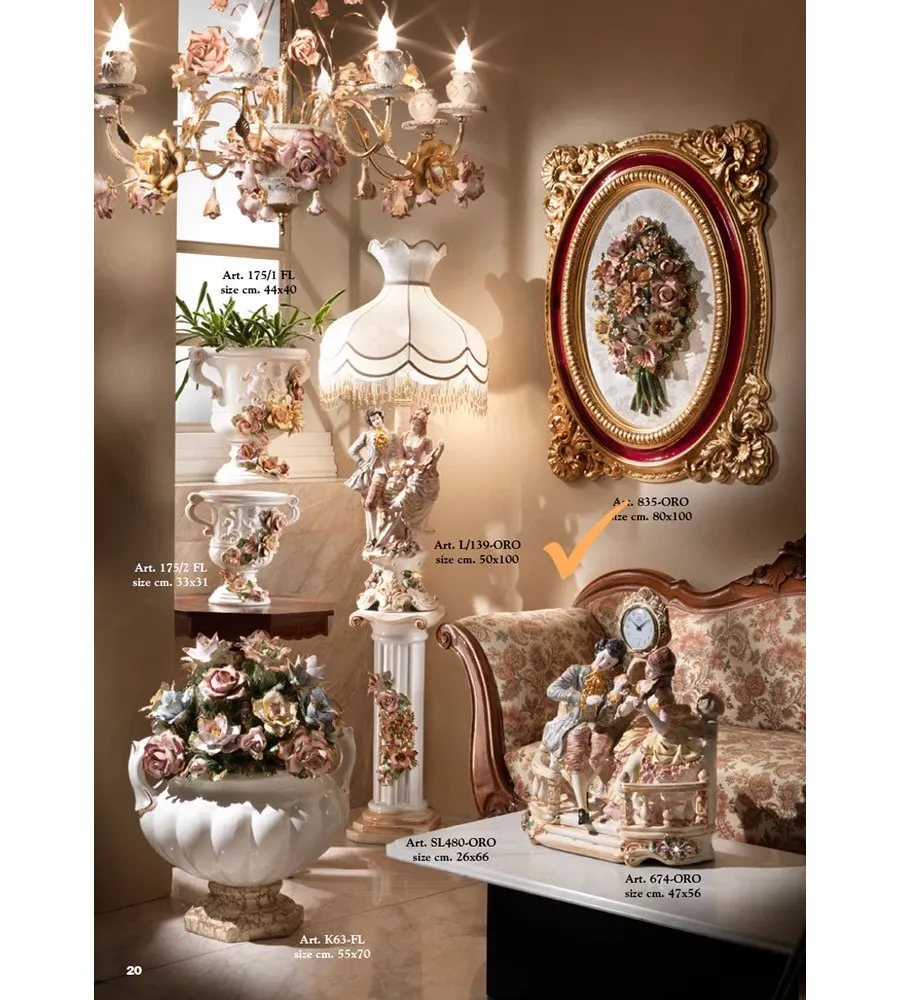 obrazek 1 Lampa ceramiczna artystyczna