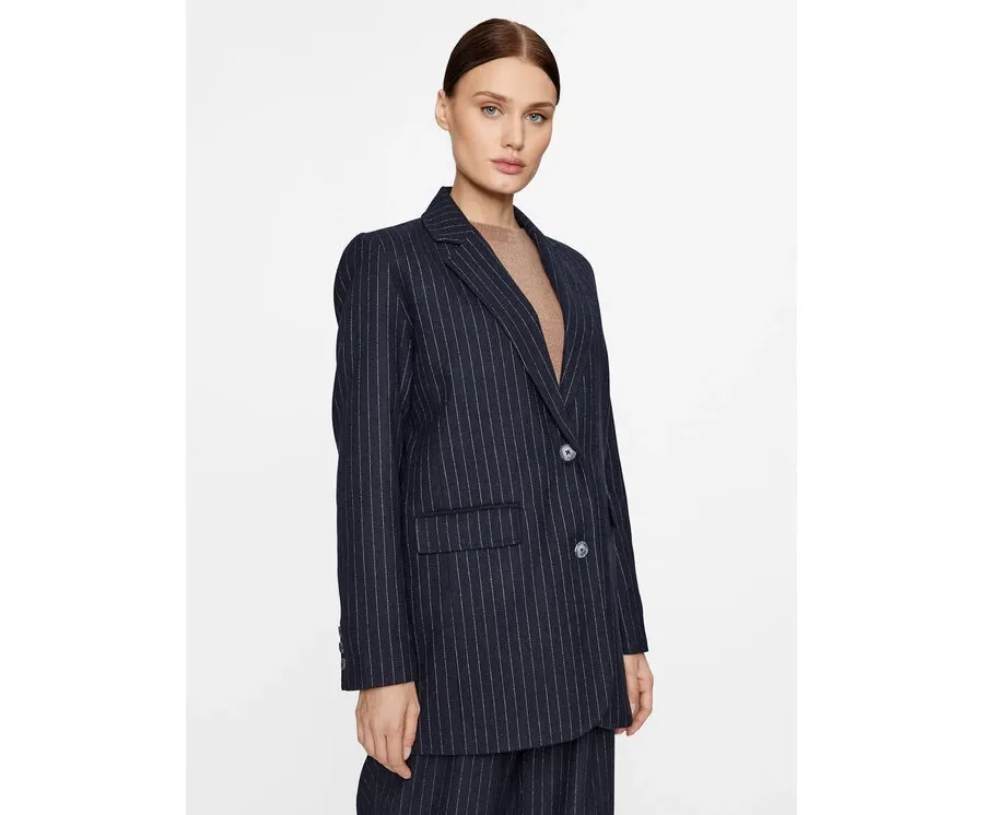 obrazek 1 Pepe Jeans Marynarka Rene PL402287 Czarny Relaxed Fit