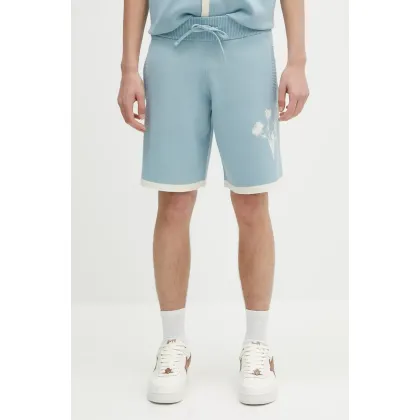 Zdjęcie Filling Pieces szorty męskie kolor niebieski 91199859980