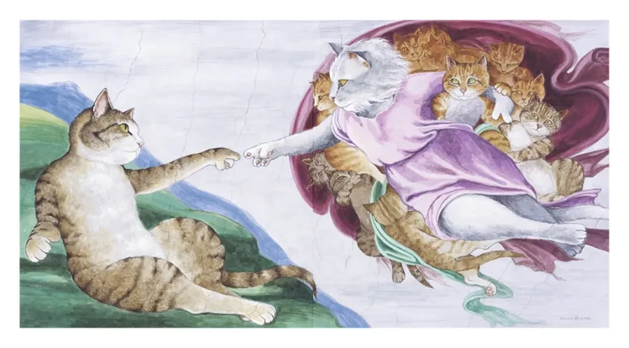 obrazek 5 Książka Cats Galore Kompendium Hodowanych Kotów - Thames & Hudson