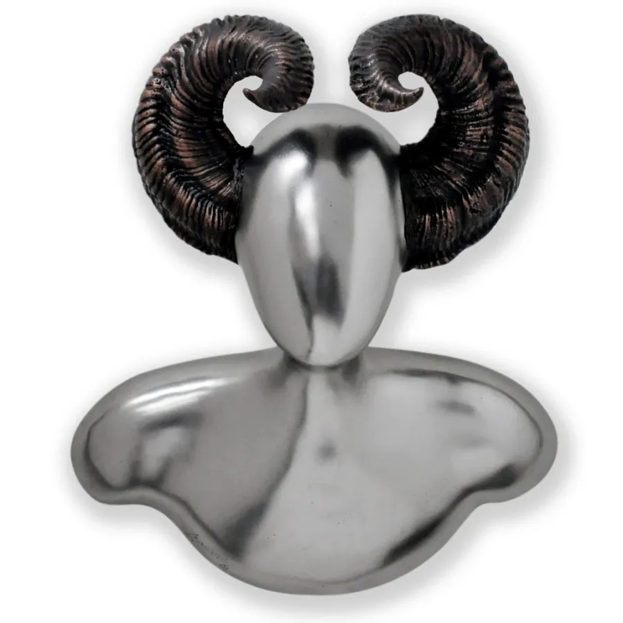 obrazek 2 Ścienna rzeźba z mosiądzu do salonu