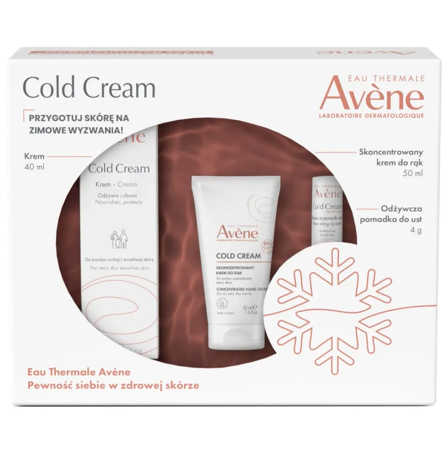 obrazek 1 Avene Cold Cream Zestaw odżywczych dermokosmetyków