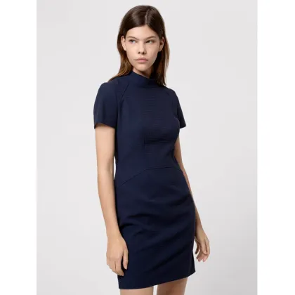 Zdjęcie Hugo Sukienka dzianinowa Kabecci 50439748 Granatowy Regular Fit HUGO