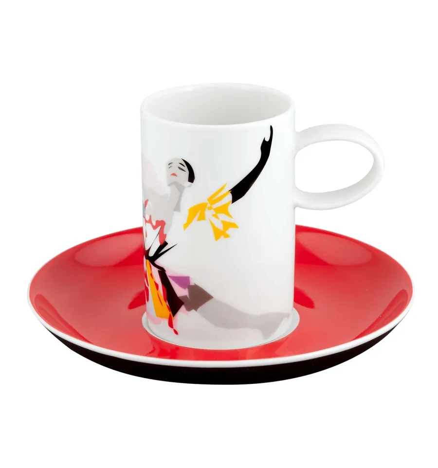picture 4 Porcelain set of 4 coffee cups with saucers from the collection dedicated to the composer Czajkowski - Vista Alegre