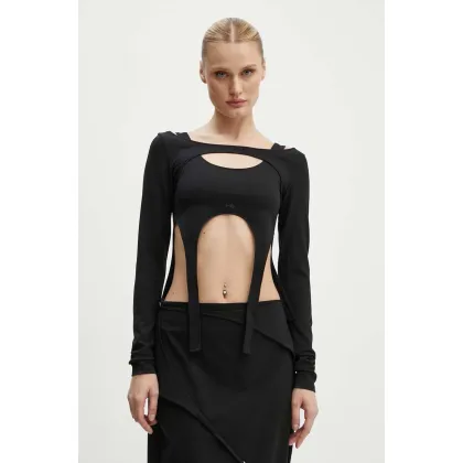 Zdjęcie Heliot Emil longsleeve damski kolor czarny HE.W.13.051.BLK01