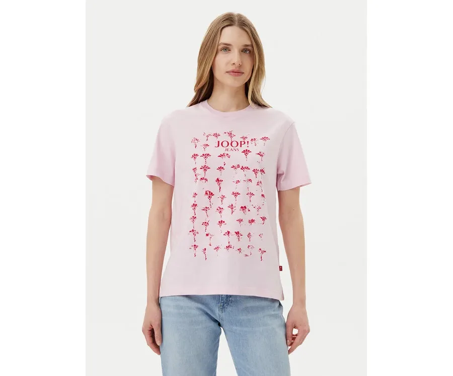 obrazek 1 JOOP! Jeans T-Shirt 30046272 Różowy Regular Fit