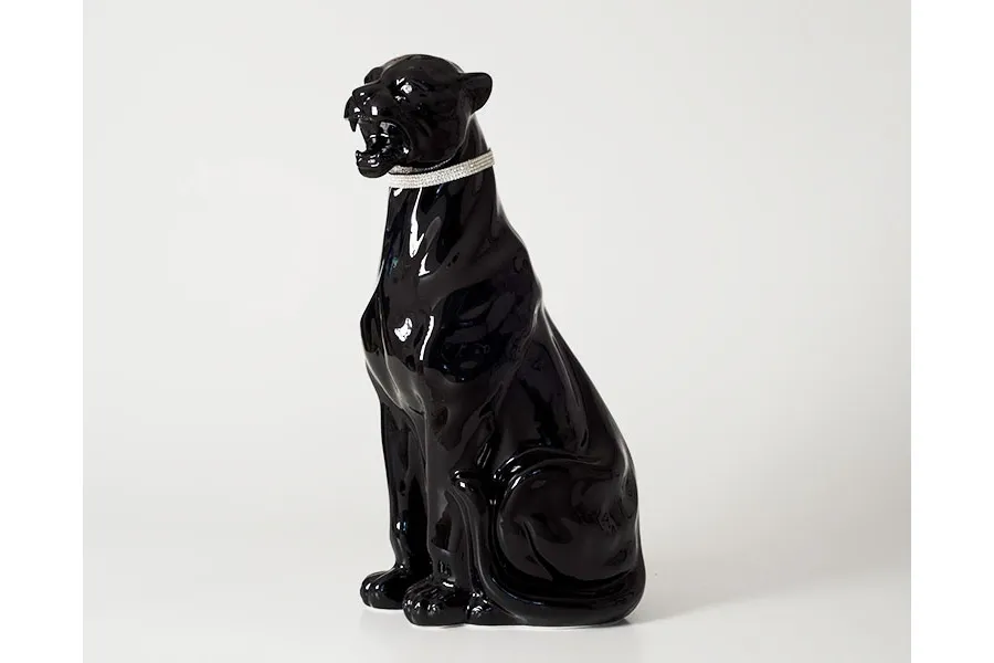 obrazek 1 Ceramiczna czarna pantera