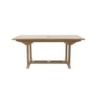Picture Bristol-Macao rectangular dining table made of teak