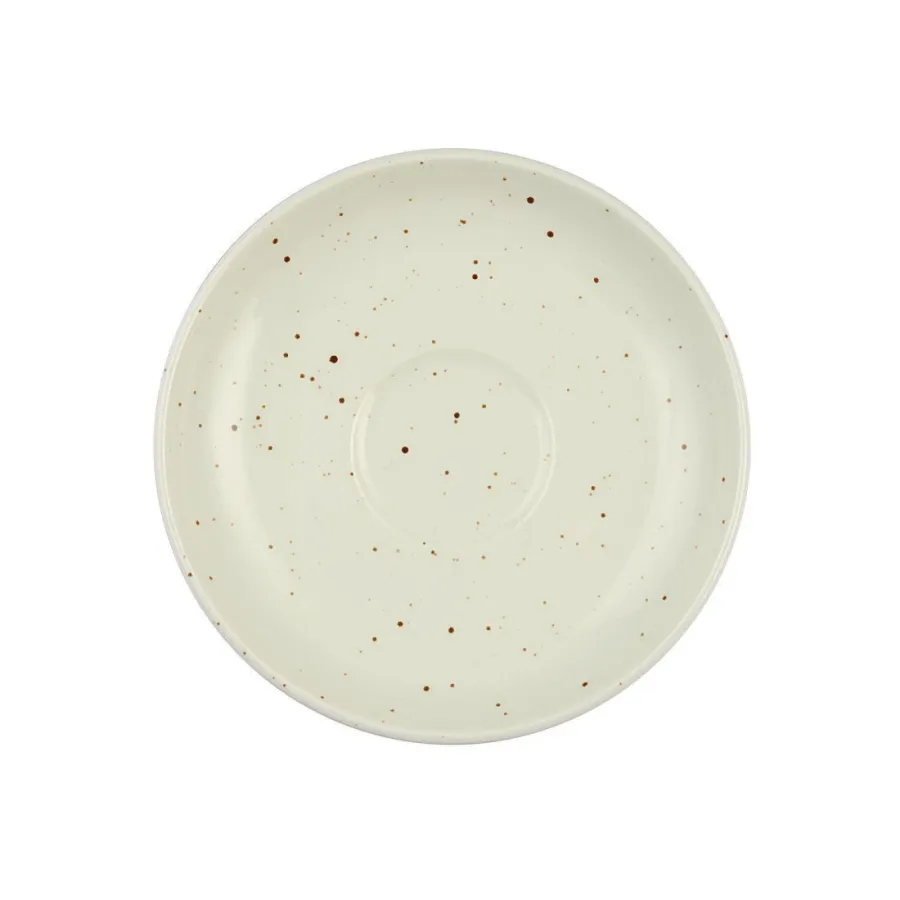 obrazek 1 Luksusowy porcelanowy spodek pod filiżankę do cappuccino w kolorze szampana - Seltmann Weiden