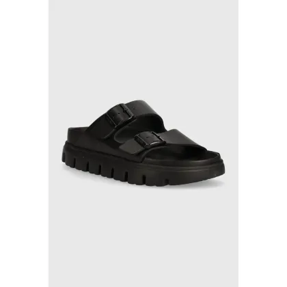 Zdjęcie Birkenstock klapki skórzane BIRKENSTOCK X PAPILLIO Arizona Chunky Exq damskie kolor czarny 1024565
