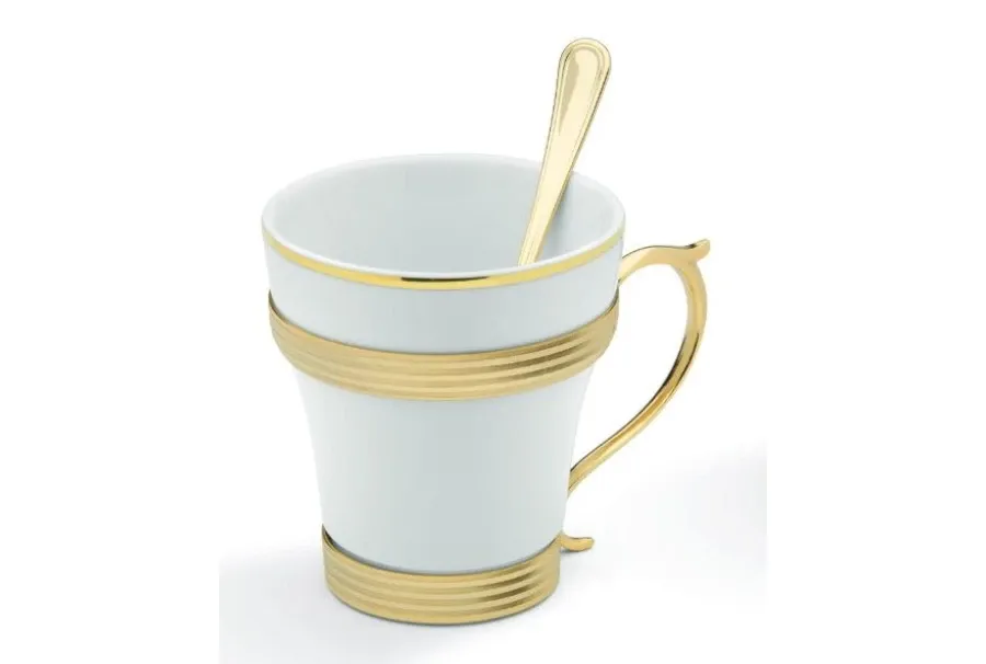 obrazek 3 Włoski zestaw 6 filiżanek z kolekcji Elegante do herbaty