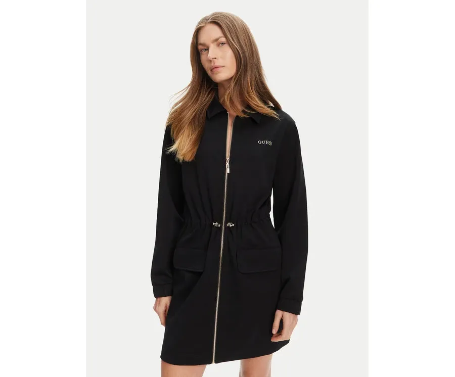 obrazek 1 Guess Sukienka codzienna V5YK04 KCX42 Czarny Regular Fit