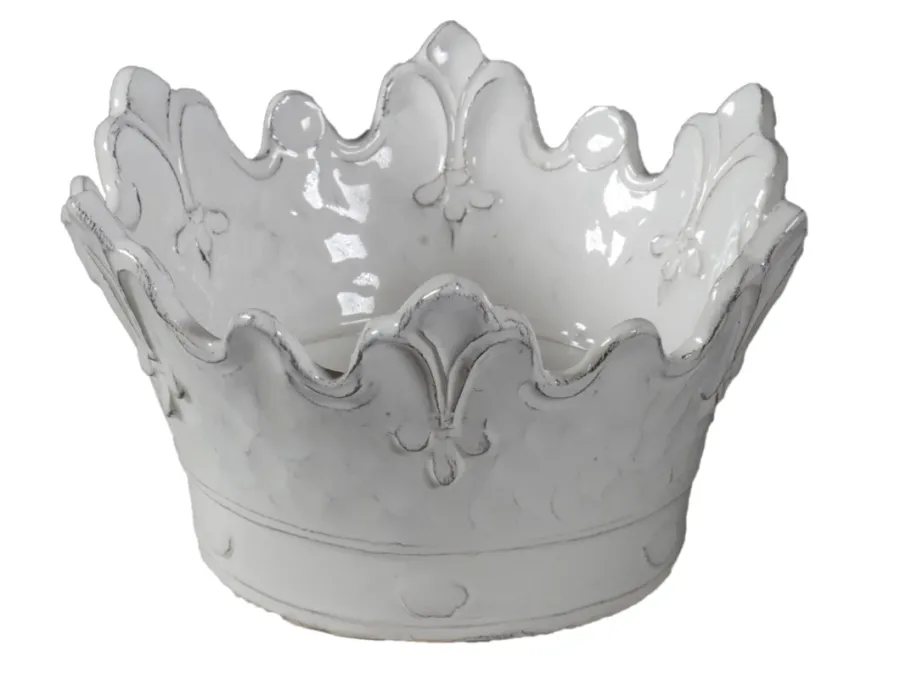 obrazek 1 Elegancka miska ceramiczna w kształcie korony - Virginia Casa