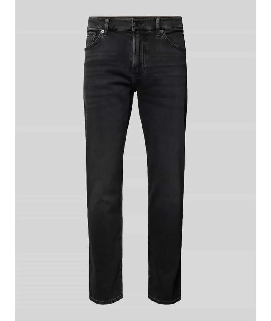 obrazek 1 Jeansy o kroju regular fit z naszywką z logo model ‘ONYX’