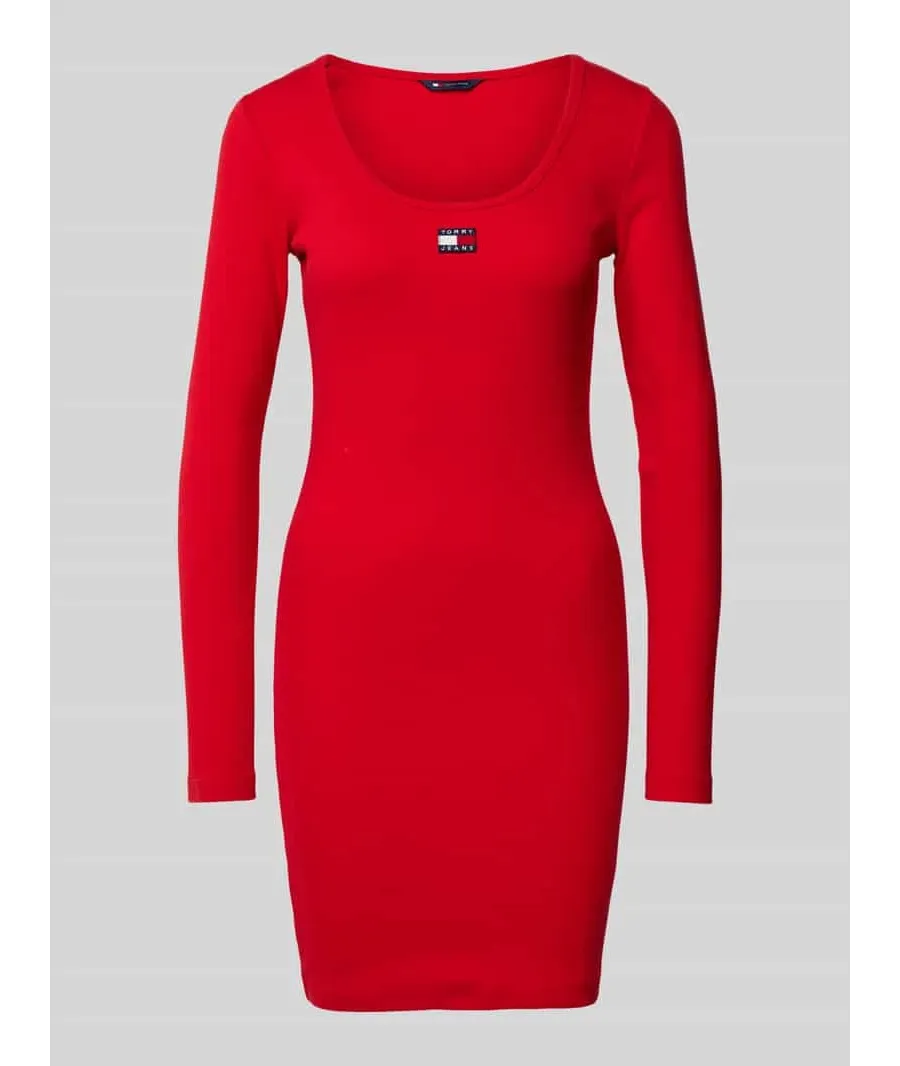 obrazek 1 Sukienka mini z prążkowaniem