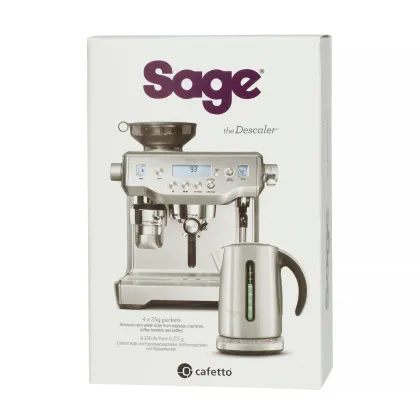 Zdjęcie Sage odkamieniacz do ekspresu SES007 4x25g SAGE