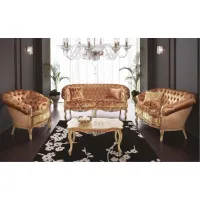 Picture Luxurious coffee table in antique style - Morello Gianpaolo