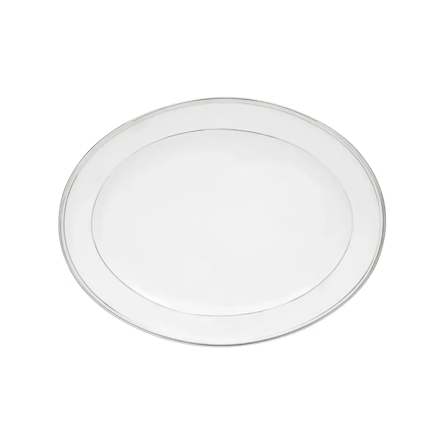 obrazek 12 Elegancka zastawa stołowa z portugalskiej porcelany dla 12 osób - Porcel