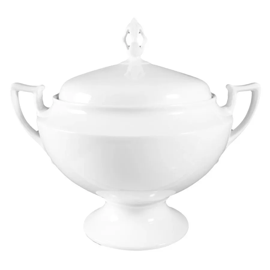obrazek 1 Piękna stylowa porcelanowa waza z pokrywką w stylu klasycznym – Tettau