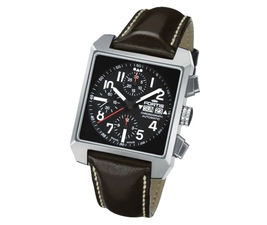 obrazek 1 FORTIS SQUARE 667.10.41 SQUARE DAY/DATE CHRONOGRAPH