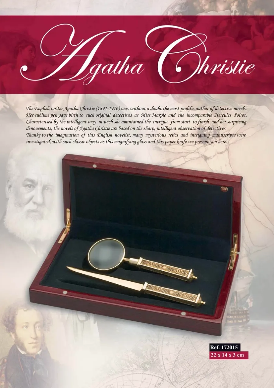 picture 2 Desk Set Agatha Christie