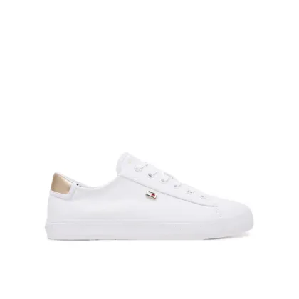 Zdjęcie Tommy Hilfiger Sneakersy Vulc Canvas Lace Up Sneaker FW0FW08647 Biały