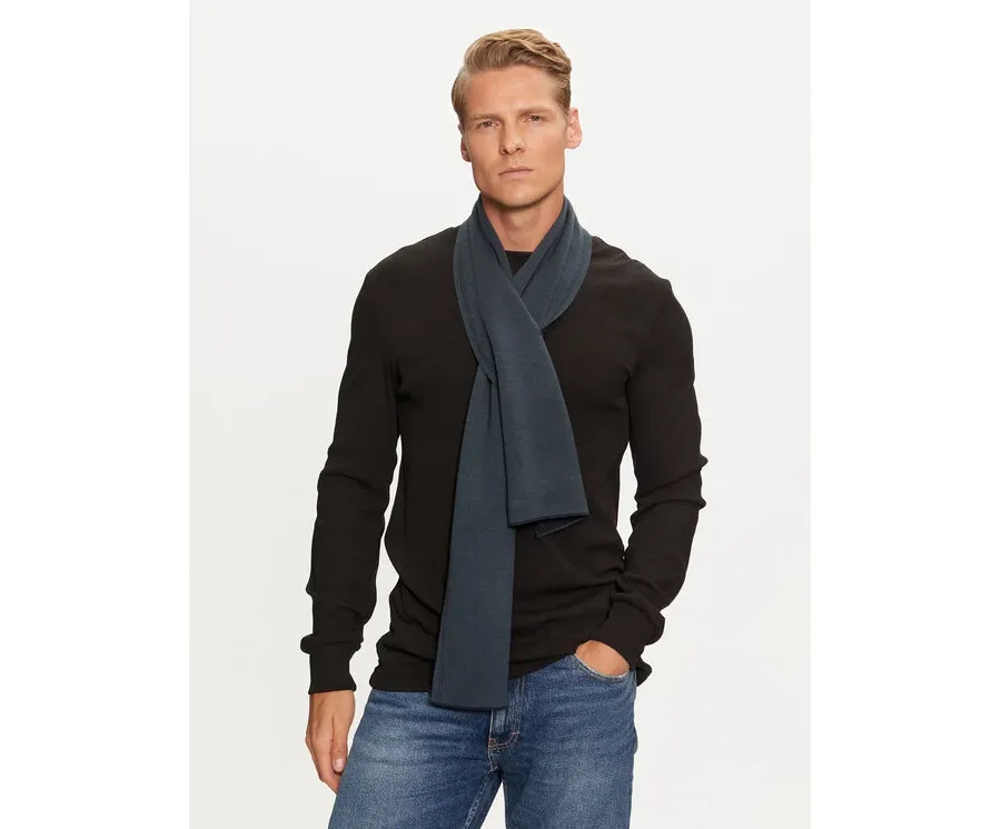obrazek 1 Tommy Hilfiger Szalik AM0AM12839 Granatowy