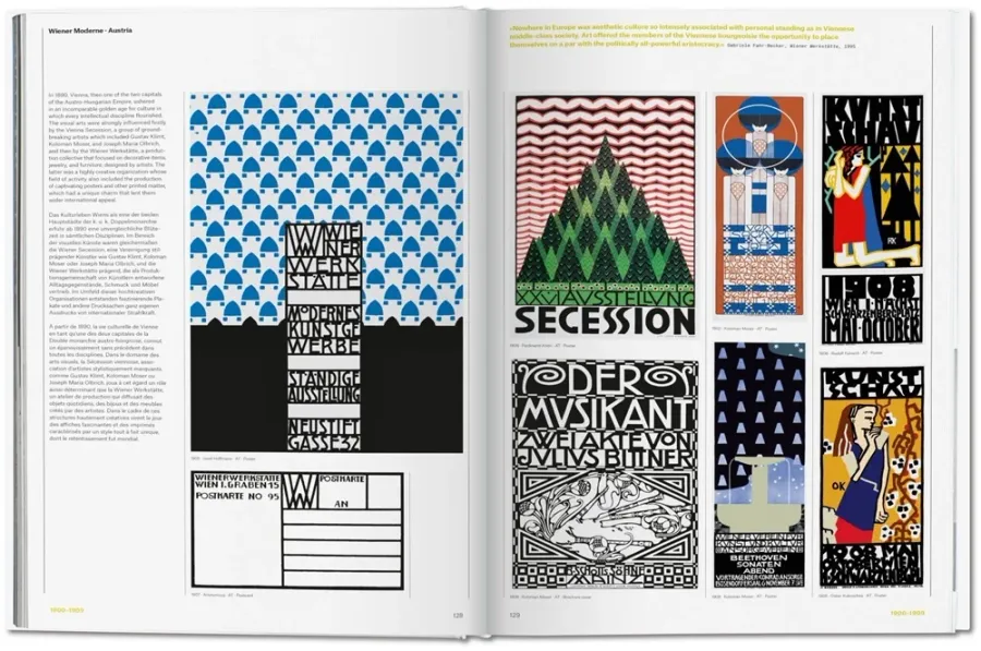 obrazek 4 Książka The History of Graphic Design. Vol. 1, 1890–1959 - Taschen