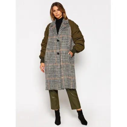 Zdjęcie Iceberg Płaszcz zimowy 20II2P0N0414988 Kolorowy Oversize