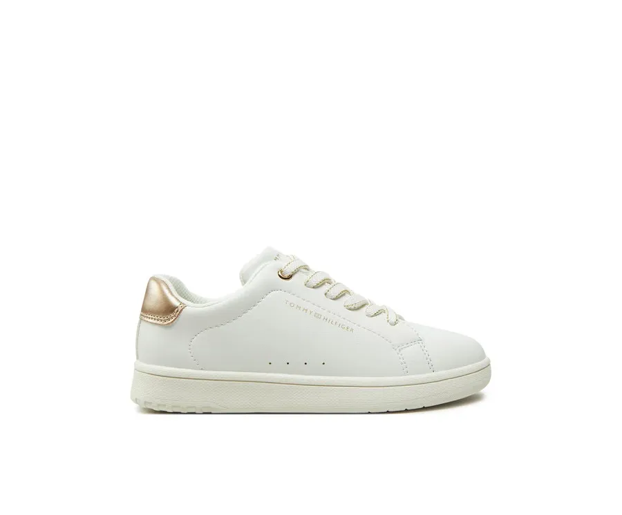 obrazek 1 Tommy Hilfiger Sneakersy Low Cut Lace-Up Sneaker T3A9-33736-1355 M Biały