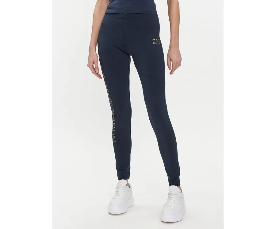 obrazek 1 EA7 Emporio Armani Legginsy 8NTP63 TJ01Z 0555 Granatowy Skinny Fit
