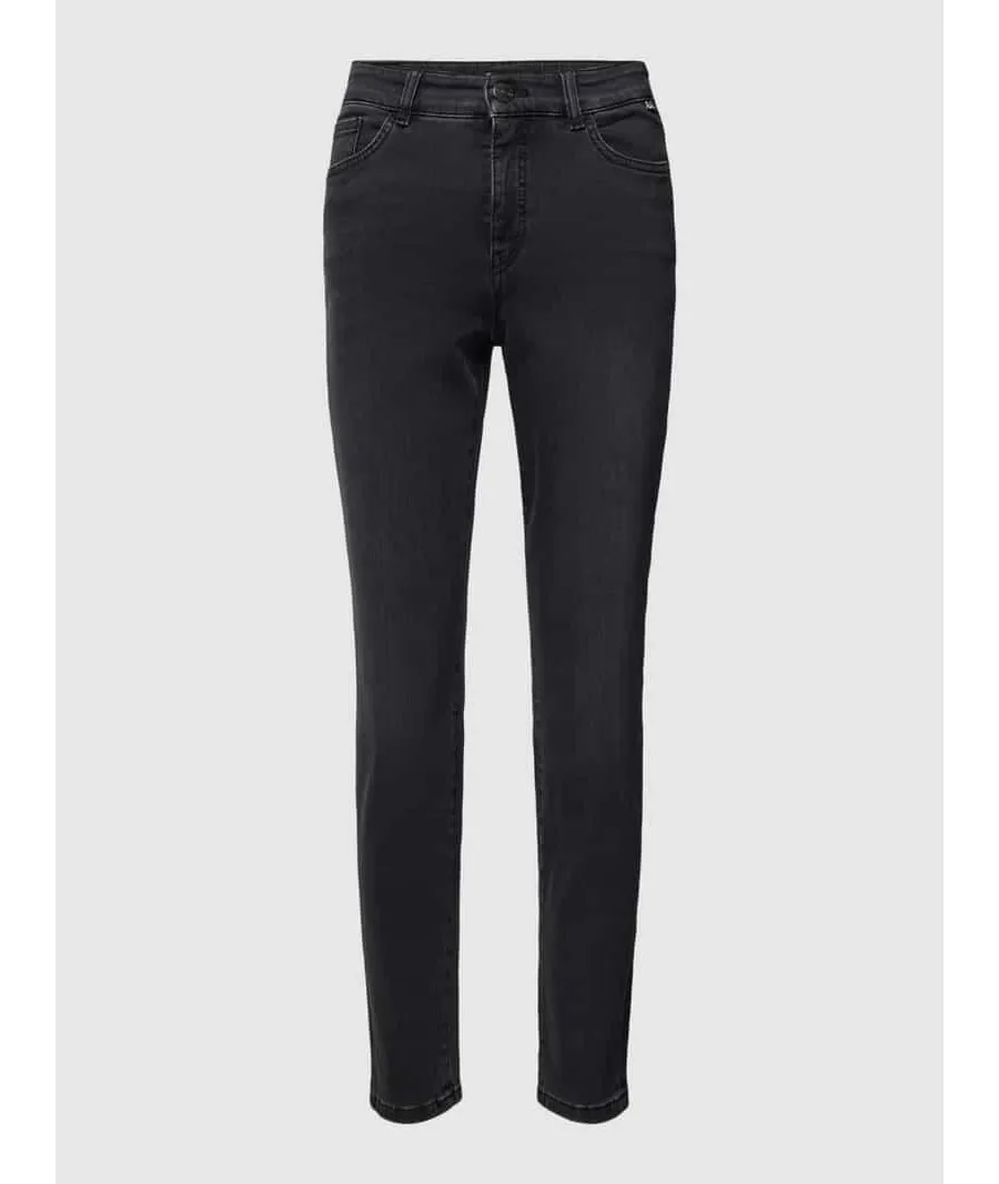 obrazek 1 Jeansy o kroju slim fit z 5 kieszeniami model ‘SILEA’