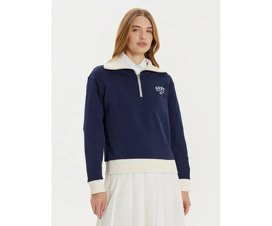 obrazek 1 Gant Bluza 4201243 Granatowy Loose Fit