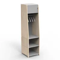 Zdjęcie Drewniana dziecięca szafa z półkami ASYMETRY - MONTESSORI - Mathy by Bols