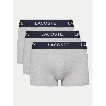 Zdjęcie Lacoste Komplet 3 par bokserek 5H1300 Szary