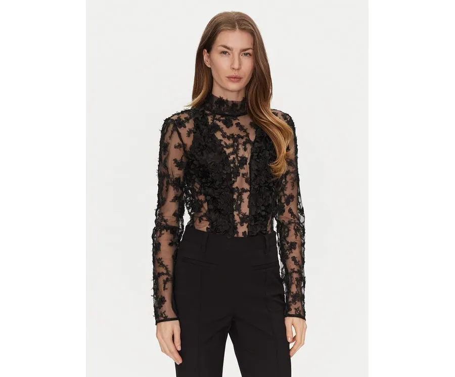 obrazek 1 Babylon Body S00305 Czarny Slim Fit