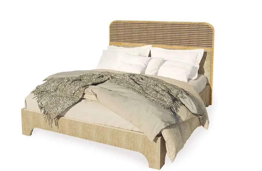 beautiful double bed for the bedroom