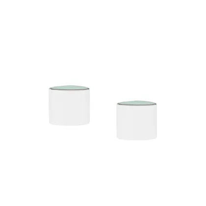 Zdjęcie Luksusowa porcelanowa pieprzniczka z kolekcji Ethereal Blue - Porcel