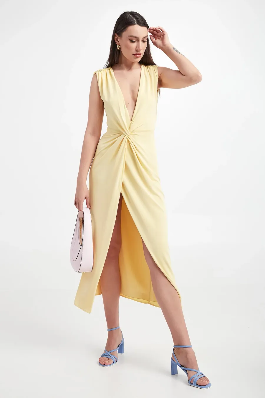 obrazek 1 Sukienka midi PATRIZIA PEPE Patrizia Pepe