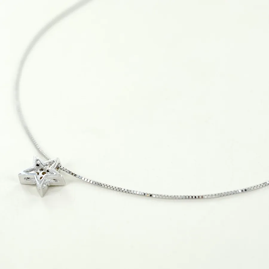 obrazek 6 Stylowy złoty naszyjnik z wisiorkiem Gwiazdą z kolekcji Diamonds Grace