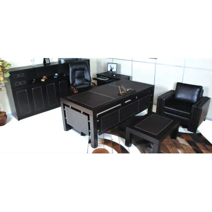 Zdjęcie Elegancki komplet mebli biurowych Leather